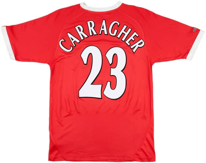 2001-03 Liverpool CL Shirt Carragher #23 - 7/10 - (M)