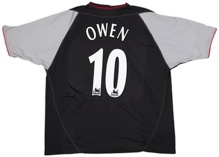 2002-04 Liverpool Away Shirt Owen #10 - 6/10 - (XXL)