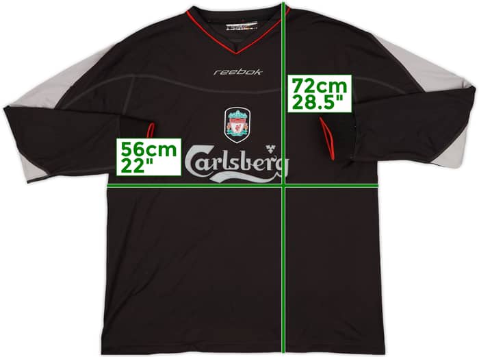 2002-04 Liverpool Away L/S Shirt Gerrard #17 - 8/10 - (L) 2002-04 Liverpool Away L/S Shirt Gerrard #17 - 8/10 - (L)