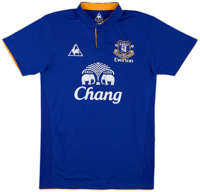 2011-12 Everton Home Shirt Baines #3