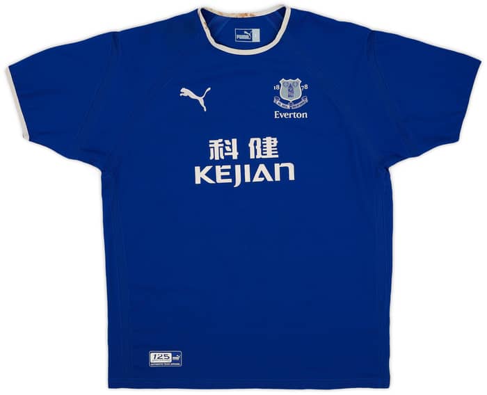 2003-04 Everton Home Shirt Rooney #18 - 5/10 - (L)