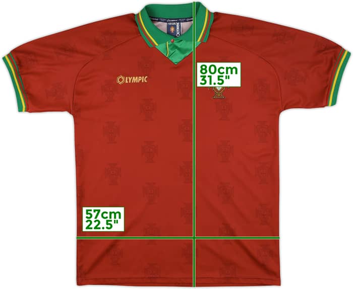 1995-96 Portugal Home Shirt - 9/10 - (L)