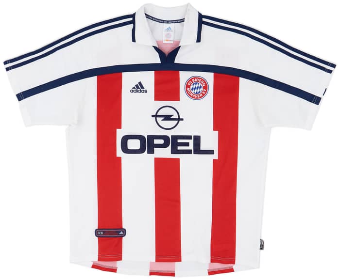 2000-01 Bayern Munich Away Shirt Elber #9 - 6/10 - (XL)
