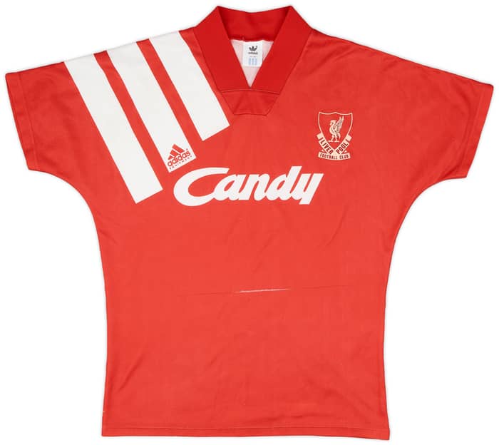 1991-92 Liverpool Home Shirt - 7/10 - (XS)