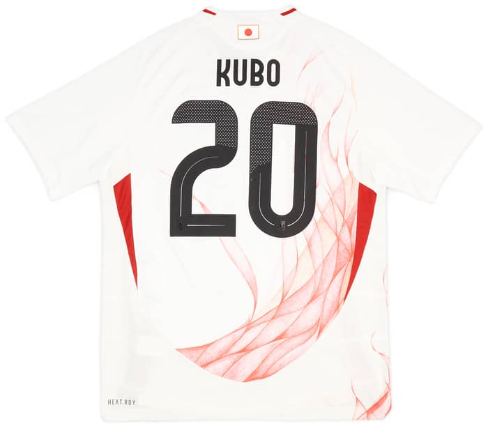 2024-25 Japan adidas Y-3 Authentic Away Shirt Kubo #20