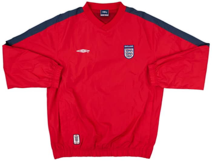 2002-04 England Umbro Drill Top - 5/10 - (S)