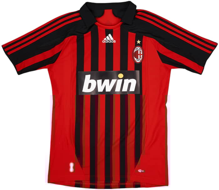 2007-08 AC Milan Home Shirt Ronaldo #99 - 8/10 - (M)