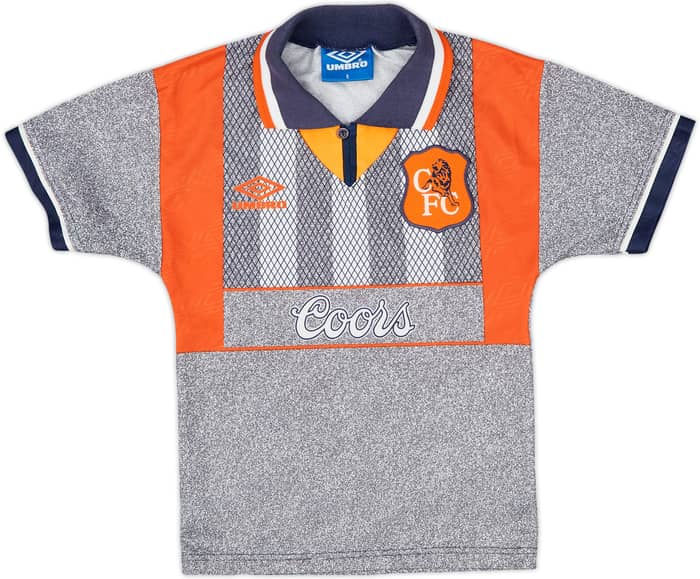 1994-96 Chelsea Away Shirt - 8/10 - (S.Boys)