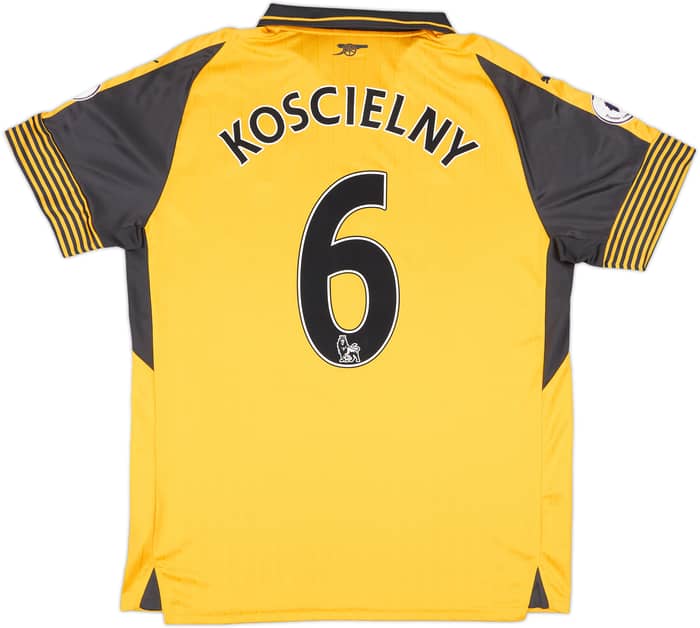 2015-16 Arsenal Away Shirt Koscielny #6 - 8/10 - (XL)