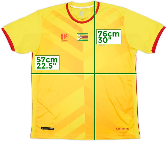 2017-18 Zimbabwe Home Shirt - 3/10 - (XXL)