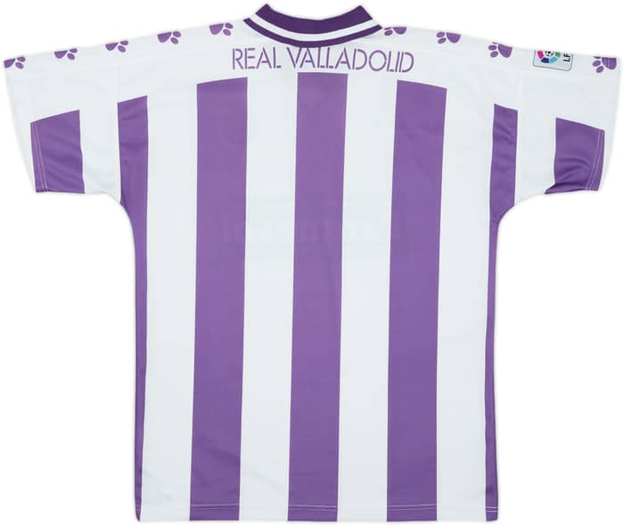 1995-96 Real Valladolid Basic Home Shirt - 7/10 - (S)