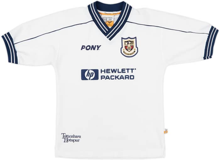 1997-99 Tottenham Home Shirt - 8/10 - (L.Boys)