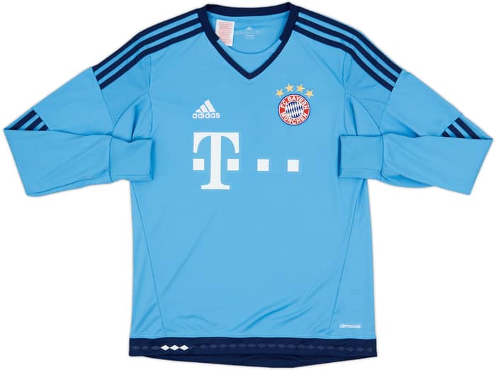 2015-16 Bayern Munich GK Shirt - 9/10 - (XL.Boys)
