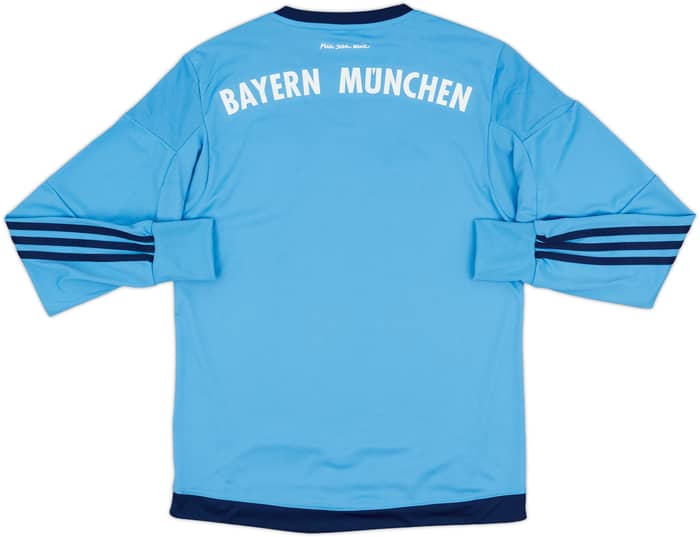 2015-16 Bayern Munich GK Shirt - 9/10 - (XL.Boys)