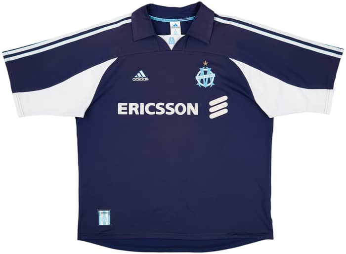 1999-00 Olympique Marseille Away Shirt Pires #7 - 7/10 - (XL)