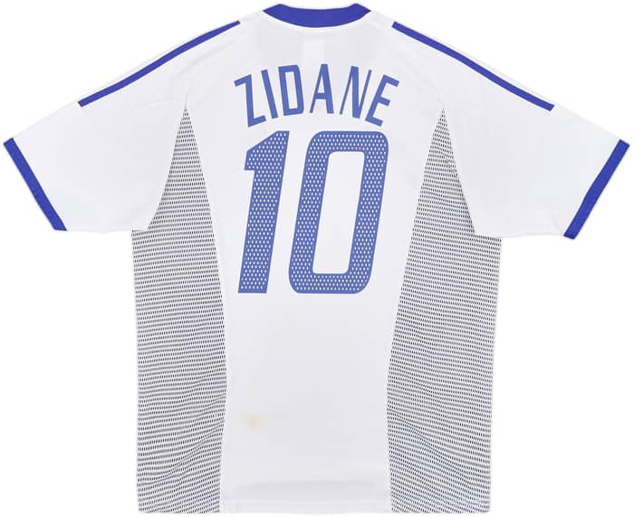 2002-04 France Away Shirt Zidane #10 - 5/10 - (L)