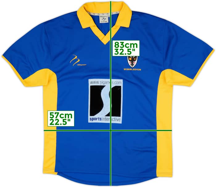 2002-03 AFC Wimbledon Home Shirt - 7/10 - (M)