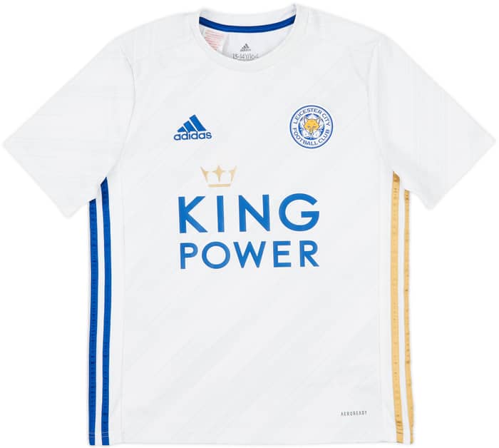 2020-21 Leicester Away Shirt - 8/10 - (L.Boys)