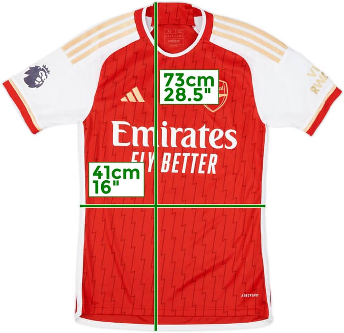 2023-24 Arsenal Home Shirt Saka #7 - 10/10 - (XS)