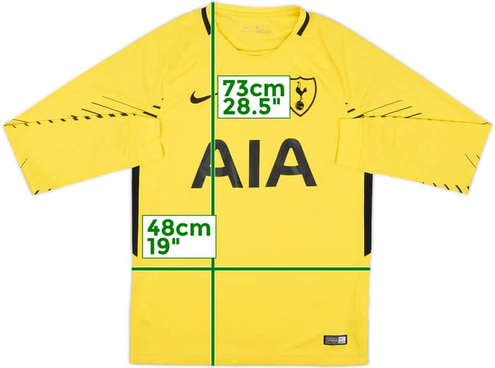 2017-18 Tottenham GK Shirt - 8/10 - (S)