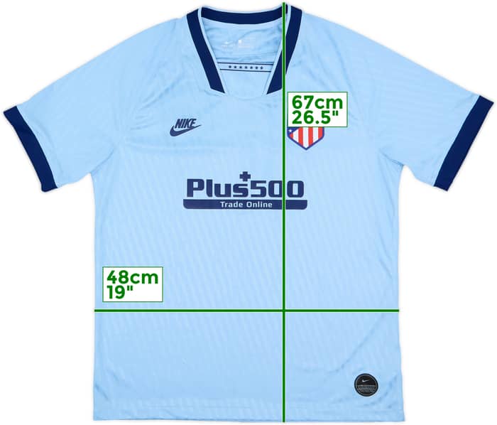 2019-20 Atletico Madrid Third Shirt - 10/10 - (L)