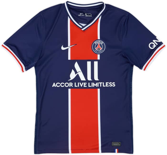2020-21 Paris Saint-Germain Home Shirt - 7/10 - (S)