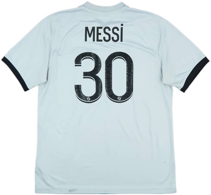 2022-23 Paris Saint-Germain Away Shirt Messi #30 - 7/10 - (L)