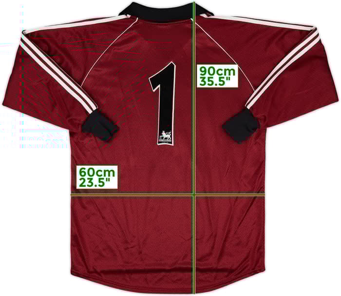 1999-00 Newcastle Match Issue GK Shirt #1