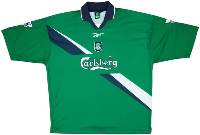 1999-00 Liverpool Away Shirt Camara #22 - 7/10 - (XL)