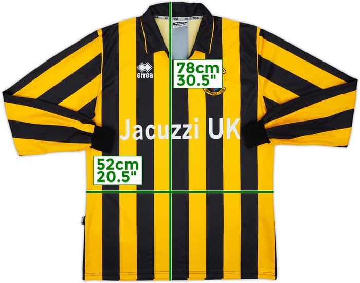 2006-07 Harrogate Town Home L/S Shirt - 9/10 - (XL)