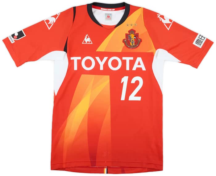 2014-15 Nagoya Grampus Eight Home Shirt #12 - 5/10 - (M)