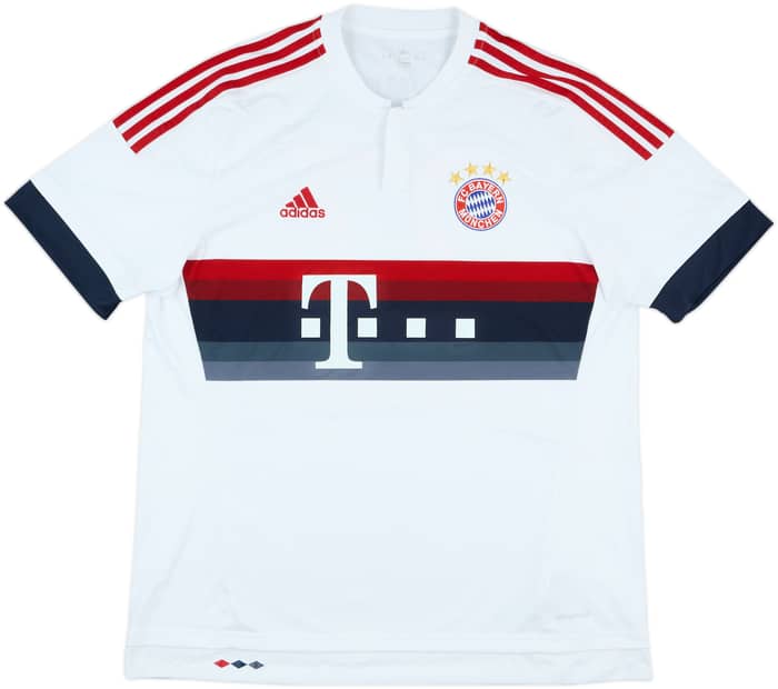 2015-16 Bayern Munich Away Shirt Alaba #27 - 6/10 - (XL)