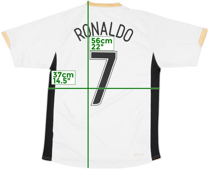 2006-08 Manchester United Away Shirt Ronaldo #7 - 6/10 - (M)