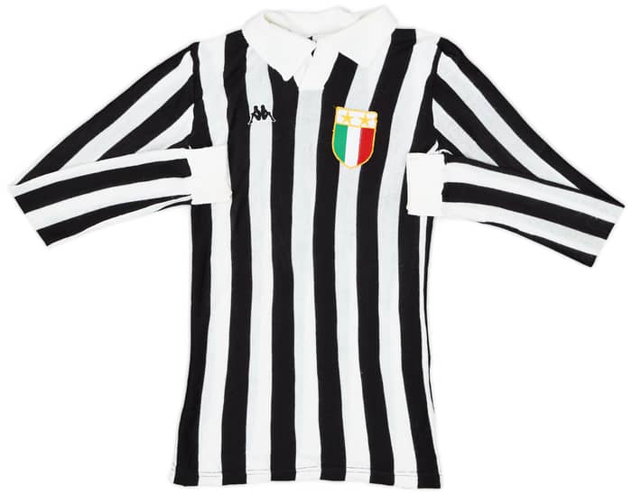 1984-85 Juventus Home L/S Shirt #5 - 8/10 - (S)