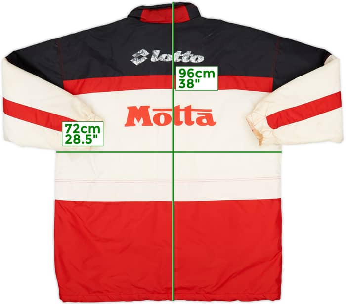 1994-95 AC Milan Lotto Padded Bench Coat - 4/10 - (L)