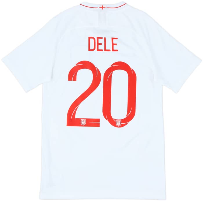 2018-19 England Home Shirt Dele #20 - 7/10 - (S)