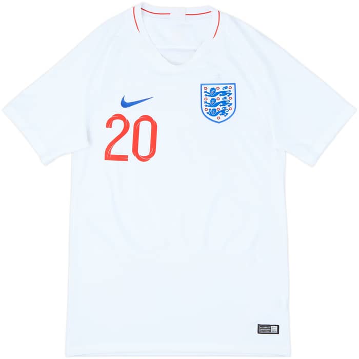 2018-19 England Home Shirt Dele #20 - 7/10 - (S)