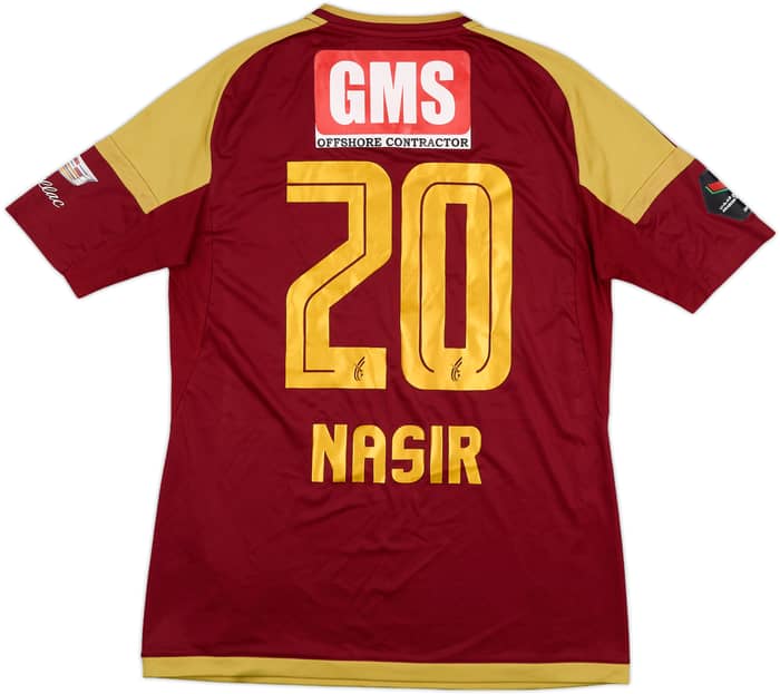2016-17 Al Wahda Match Issue Home Shirt Nasir #20