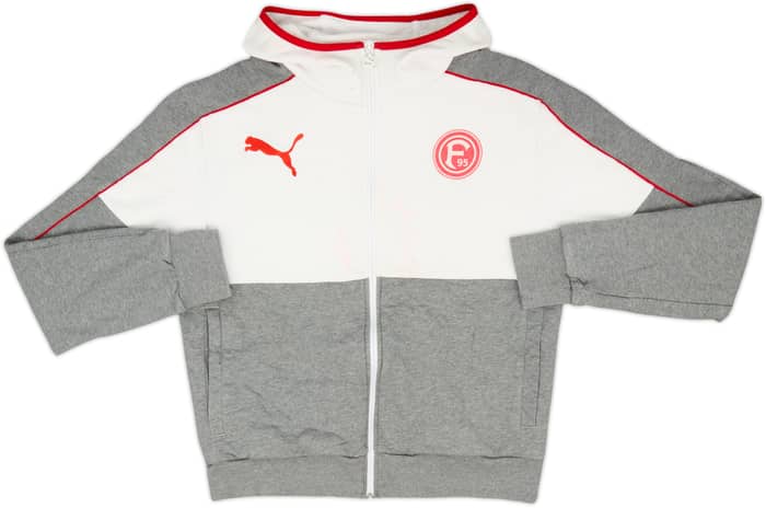 2013-14 Fortuna Dusseldorf Puma Hooded Sweat Top - 4/10 - (L)