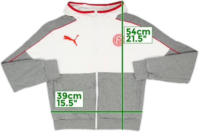 2013-14 Fortuna Dusseldorf Puma Hooded Sweat Top - 4/10 - (L)