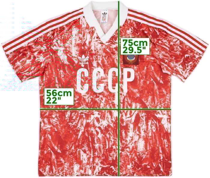 1989-91 Soviet Union Home Shirt - 9/10 - (L)