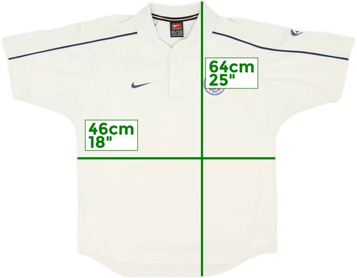 2000-01 Paris Saint-Germain Nike Polo Shirt - 8/10 - (S)