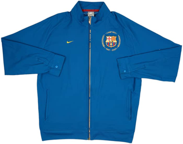 2007-08 Barcelona Nike Track Jacket - 7/10 - (L)