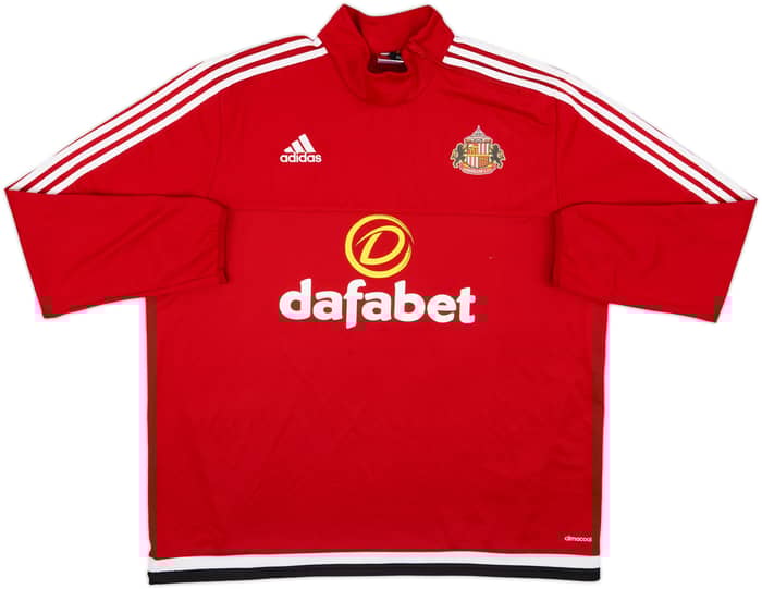 2015-16 Sunderland adidas 1/4 Zip Training Top - 6/10 - (XXL)