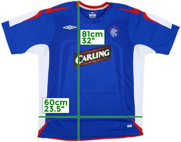 2008-09 Rangers Umbro Training Shirt - 8/10 - (XL)