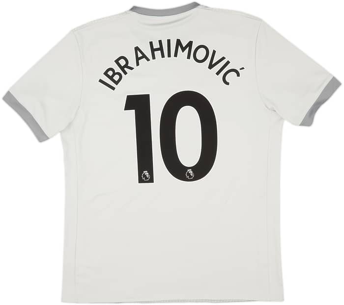 2017-18 Manchester United Third Shirt Ibrahimovic #10 - 9/10 - (L)