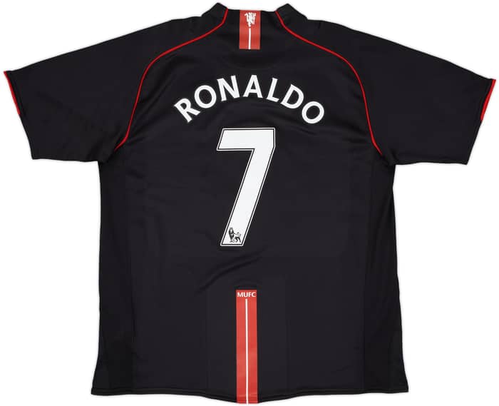 2007-08 Manchester United Away Shirt Ronaldo #7 - 8/10 - (XL)