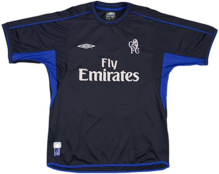 2002-04 Chelsea Away Shirt Zola #25 - 6/10 - (L)