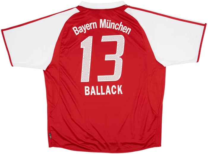 2003-04 Bayern Munich Home Shirt Ballack #13 - 8/10 - (XXL)