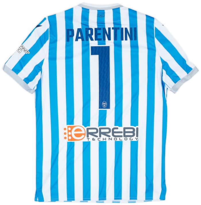 2021-22 SPAL Home Shirt Parentini #1 - 8/10 - (L)